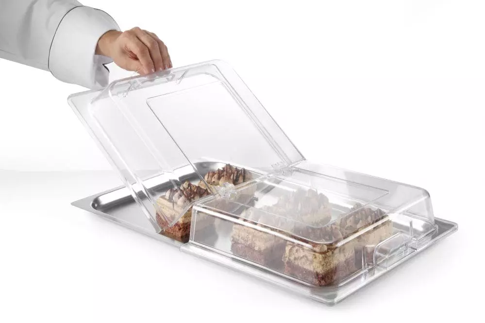 Hendi Rolltop Haube GN 1/1, 530x325x76 Mm 8 Hendi Rolltop Haube GN 1/1, 530x325x76 Mm – Bild 6