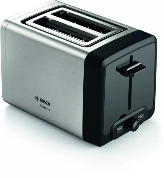 Bosch TAT5P420DE Toaster 2 Scheibe(n) 970 W Schwarz, Silber 4 Bosch TAT5P420DE Toaster 2 Scheibe(n) 970 W Schwarz, Silber – Bild 2