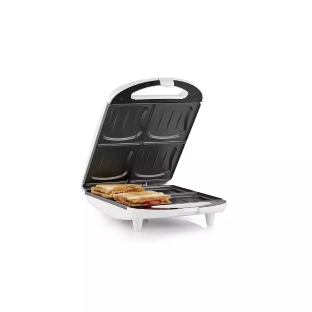 Null DOMO Sandwichtoaster 1200 W Weiß DO9046C 7 Null DOMO Sandwichtoaster 1200 W Weiß DO9046C – Bild 5