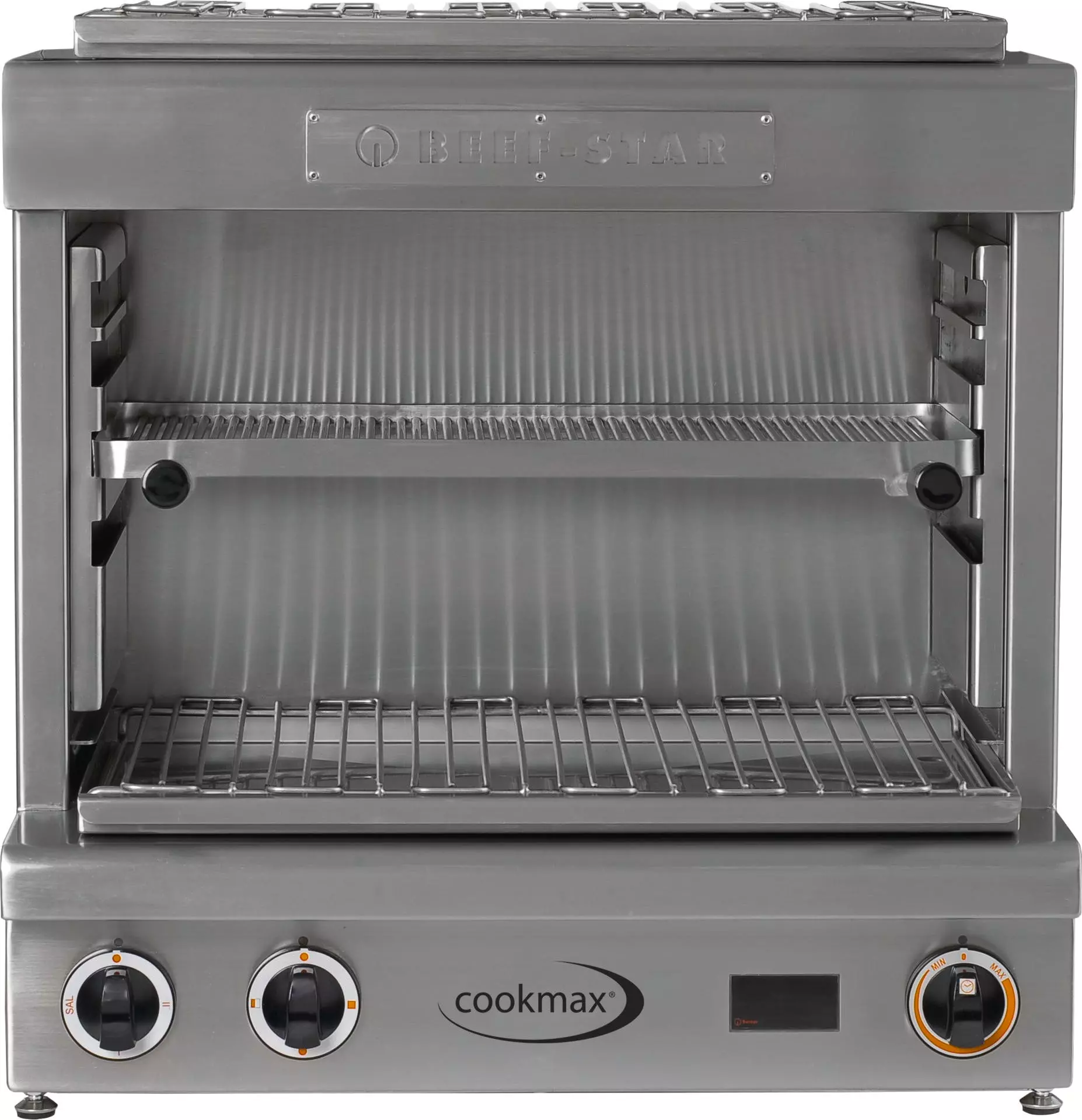 Cookmax Hochtemperaturgrill Beef-Star Mini XL 2 Heizzonen 580 X 360 X 570 Mm 3 Cookmax Hochtemperaturgrill Beef-Star Mini XL 2 Heizzonen 580 X 360 X 570 Mm