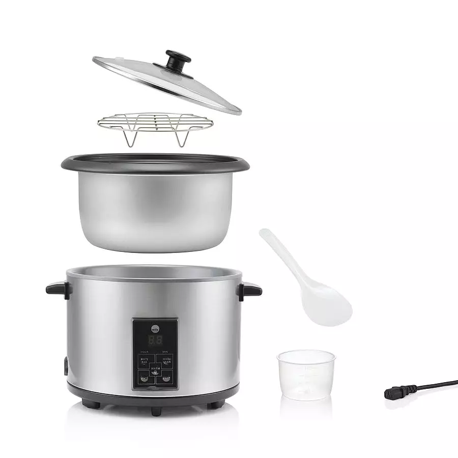 Null WILFA Reiskocher GOHAN, 1.8 Liter, RC-10CD, Silber 9 Null WILFA Reiskocher GOHAN, 1.8 Liter, RC-10CD, Silber – Bild 7