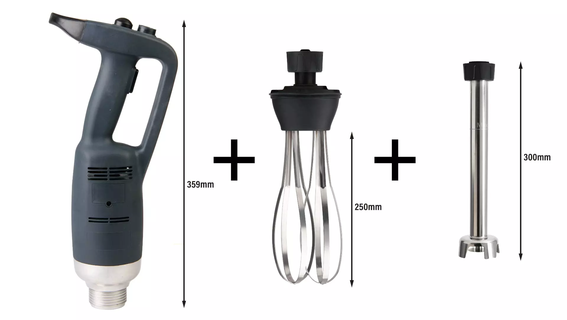 Null Stabmixer Set Mit 500 Mm Mixstab - 500 Watt 4 Null Stabmixer Set Mit 500 Mm Mixstab - 500 Watt – Bild 2