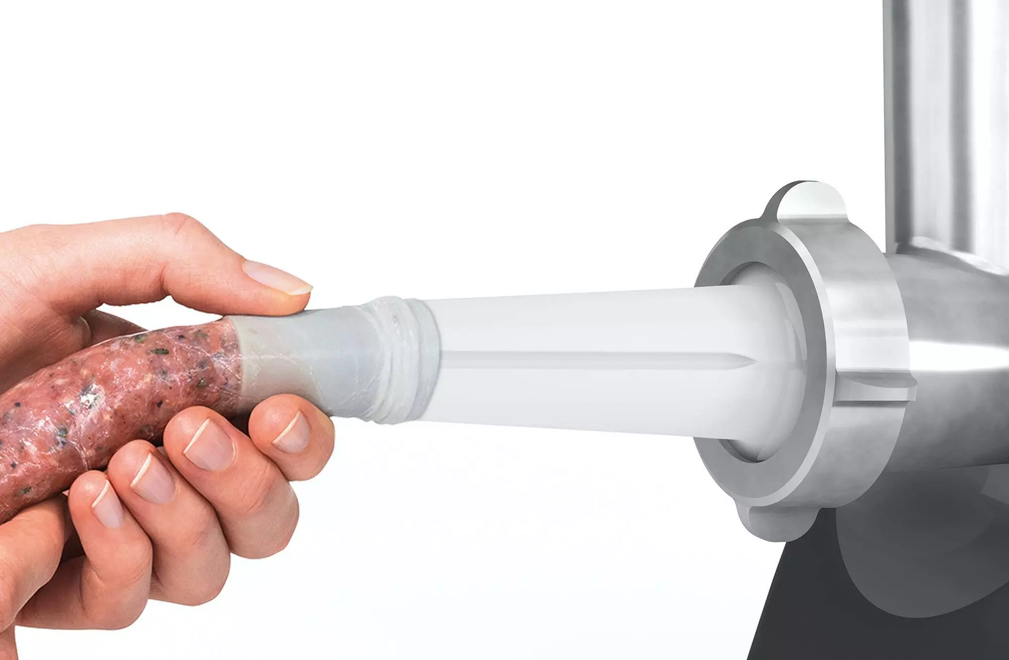 Bosch MFW3612A Fleischwolf 500 W Schwarz, Weiß 9 Bosch MFW3612A Fleischwolf 500 W Schwarz, Weiß – Bild 7