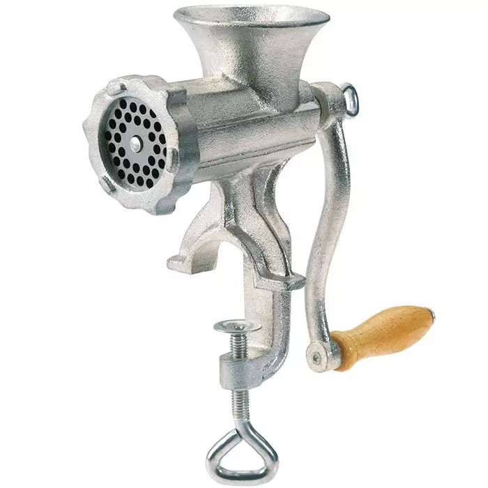 Null Fleischwolf Wurstmaschine Zerkleinerer Spritzgebäck Manuell Edelstahl Kunststoff 6 Null Fleischwolf Wurstmaschine Zerkleinerer Spritzgebäck Manuell Edelstahl Kunststoff – Bild 4