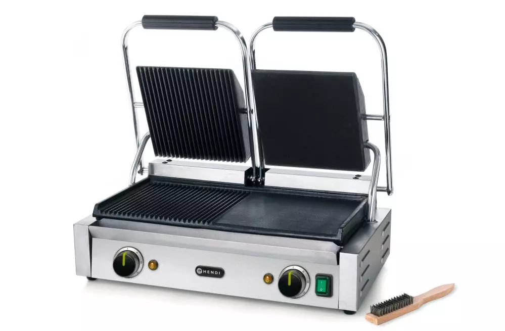 Hendi Kontaktgrill - Doppelversion, 570x370x210 Mm 5 Hendi Kontaktgrill - Doppelversion, 570x370x210 Mm – Bild 3