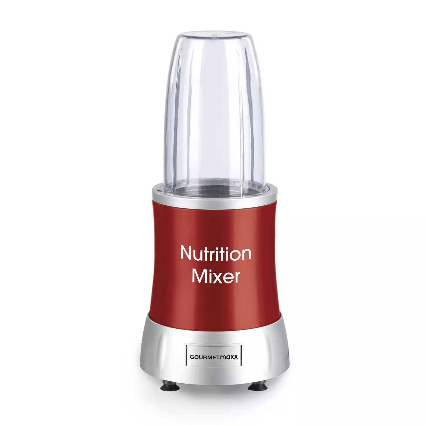 Null GOURMETmaxx Nutrition Mixer Deluxe 11-tlg. Edelstahl/schwarz 4 Null GOURMETmaxx Nutrition Mixer Deluxe 11-tlg. Edelstahl/schwarz – Bild 2