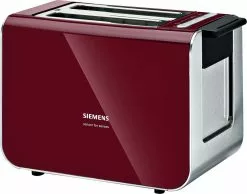 Siemens Toaster 2 Scheiben TT86104cranb Red/sw