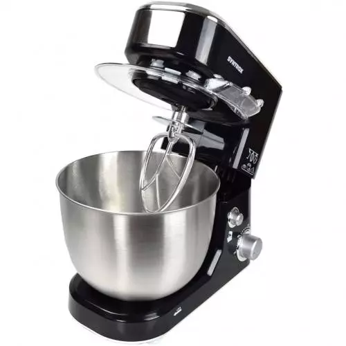 Syntrox-germany Küchenmaschine Wezen Knetmaschine & Mixer Mit Edelstahl-Behälter Schwarz 8 Syntrox-germany Küchenmaschine Wezen Knetmaschine & Mixer Mit Edelstahl-Behälter Schwarz – Bild 6