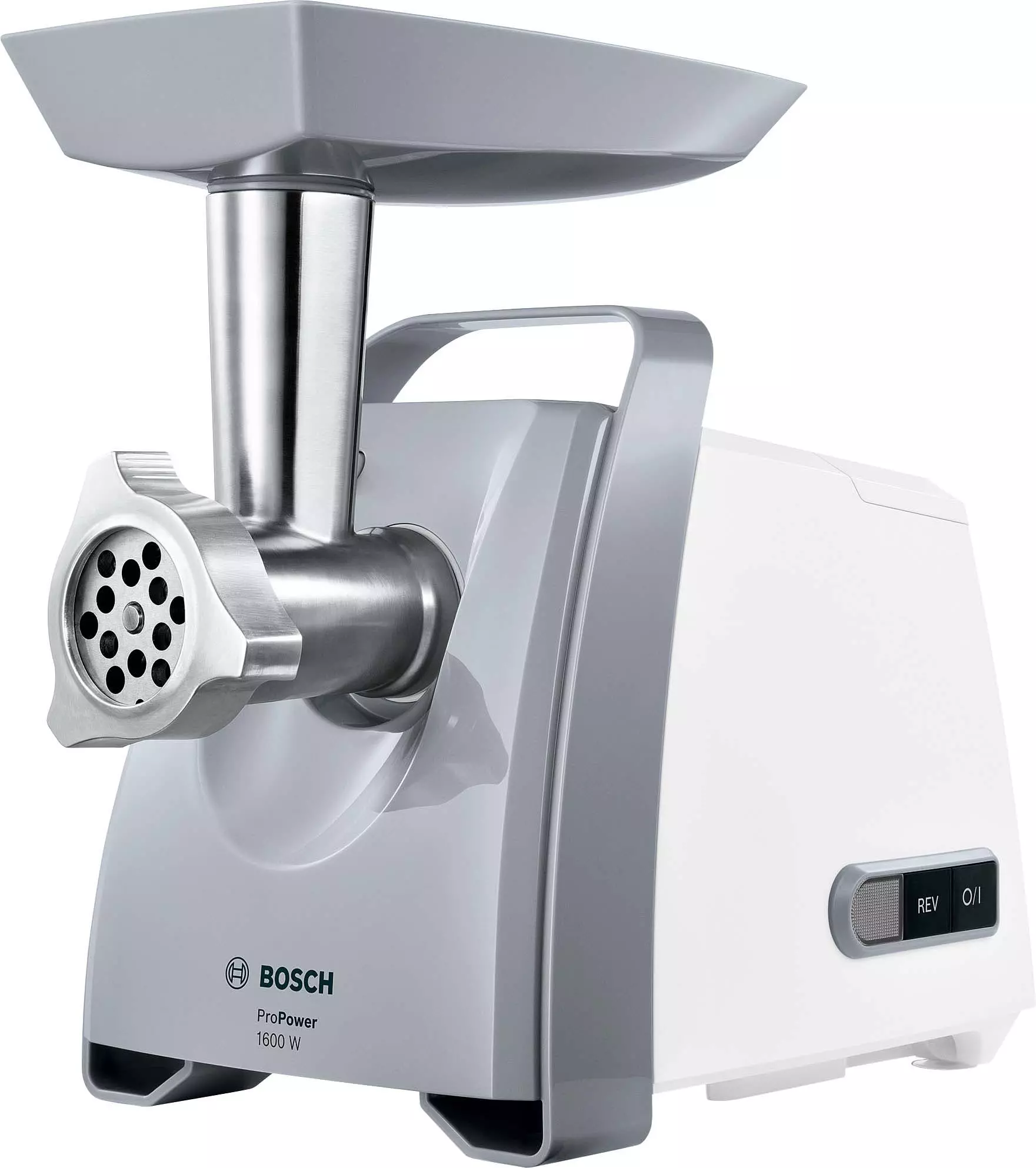 Bosch MUZ4FW4 Fleischwolf Edelstahl, Weiß 7 Bosch MUZ4FW4 Fleischwolf Edelstahl, Weiß – Bild 5