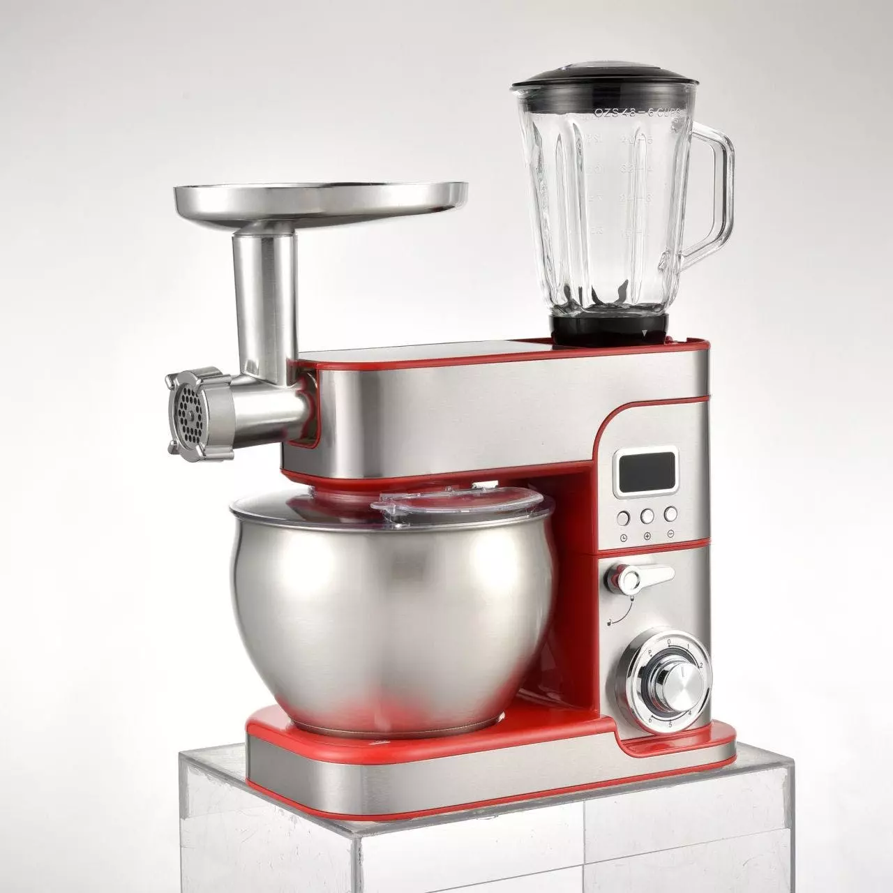 Syntrox-germany Küchenmaschine Nice Edelstahl 7 Liter Küchengerät & Fleischwolf 4 Syntrox-germany Küchenmaschine Nice Edelstahl 7 Liter Küchengerät & Fleischwolf – Bild 2