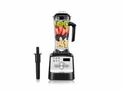 Null Swiss Pro Standmixer 2L Edelstahlklingel Smoothie Maker Ice-Crush Funktion