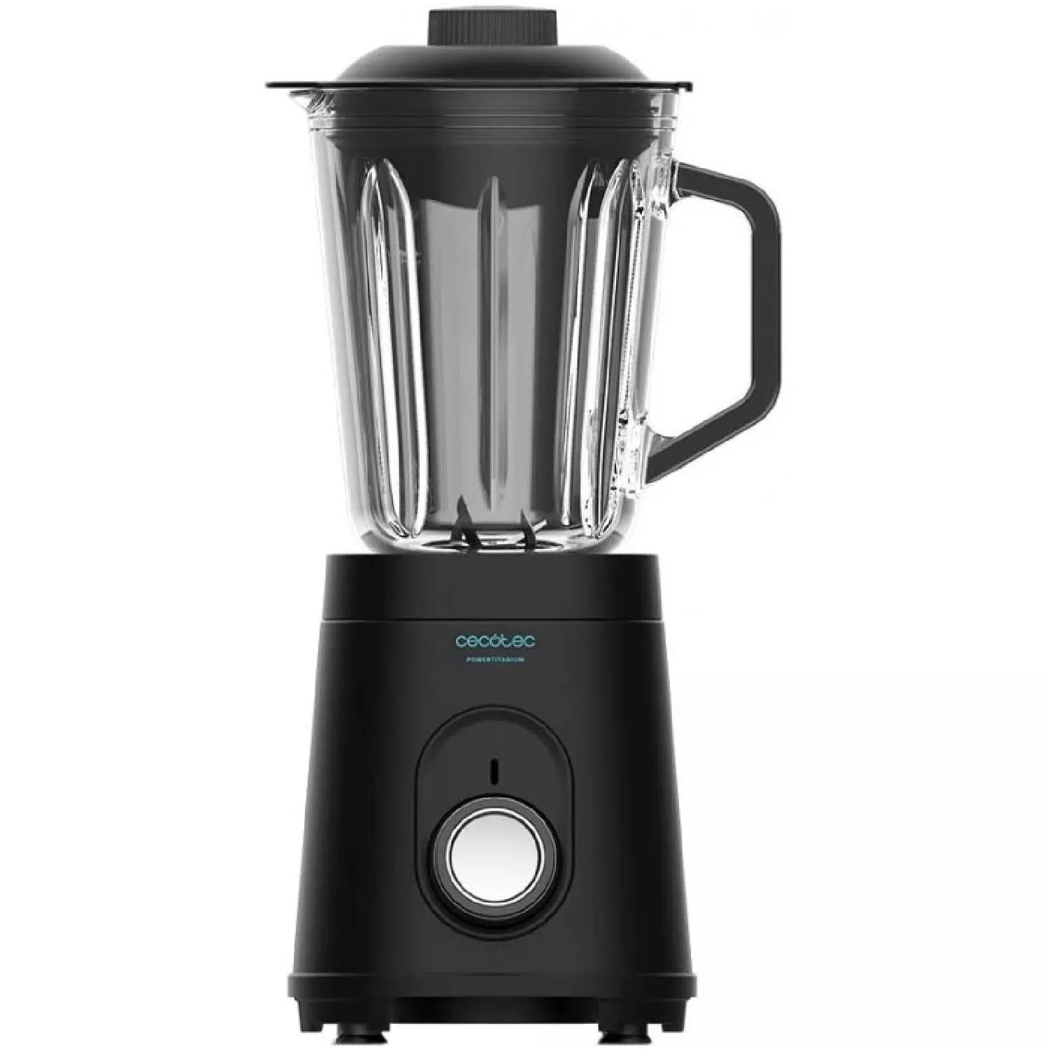 Cecotec Power Black Titanium 1000 1000 W Standmixer Mit Einer 6-schneidigen Klinge Mit Schwarzer Titanbeschichtung Und Einem 1,5 3 Cecotec Power Black Titanium 1000 1000 W Standmixer Mit Einer 6-schneidigen Klinge Mit Schwarzer Titanbeschichtung Und Einem 1,5