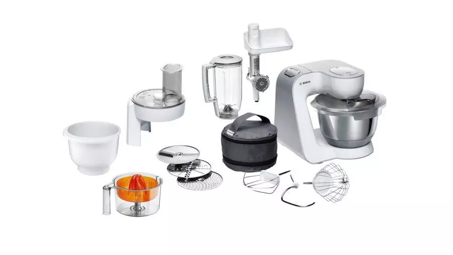 Bosch MUM58W20 Küchenmaschine 1000 W 3,9 L Silber, Weiß 7 Bosch MUM58W20 Küchenmaschine 1000 W 3,9 L Silber, Weiß – Bild 5