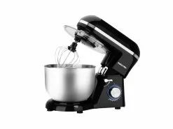 Null Swiss Pro+ Küchenmaschine Edelstahl Standmixer 6L Rührmaschine Mit Einem Leistungsstarken 1500-W-Motor10 Geschwindigkeiten