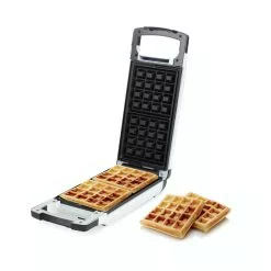 Null Waffeleisen 2er | 800W | Antihaftbeschichtung | Automatische Temperaturanpassung