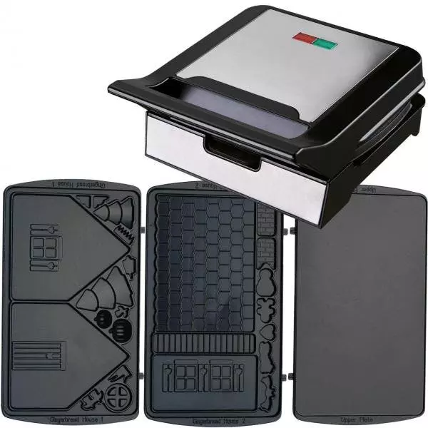 Syntrox-germany Syntrox Waffeleisen Waffle Stick Maker Kombigerät Mit Wechselbaren Platten 3 Syntrox-germany Syntrox Waffeleisen Waffle Stick Maker Kombigerät Mit Wechselbaren Platten